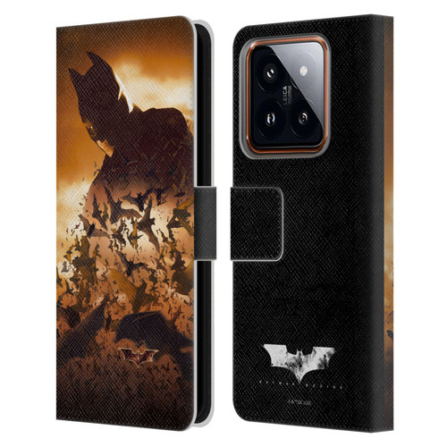 Batman Begins Graphics Poster Leather Book Wallet Case Cover For Xiaomi 14