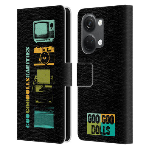 Goo Goo Dolls Graphics Rarities Vintage Leather Book Wallet Case Cover For OnePlus Nord 3 5G
