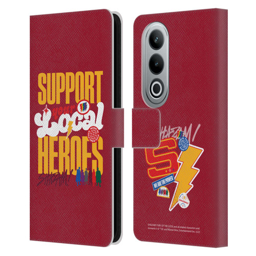 Shazam!: Fury Of The Gods Graphics Typography Leather Book Wallet Case Cover For OPPO OnePlus Ace 3V 5G