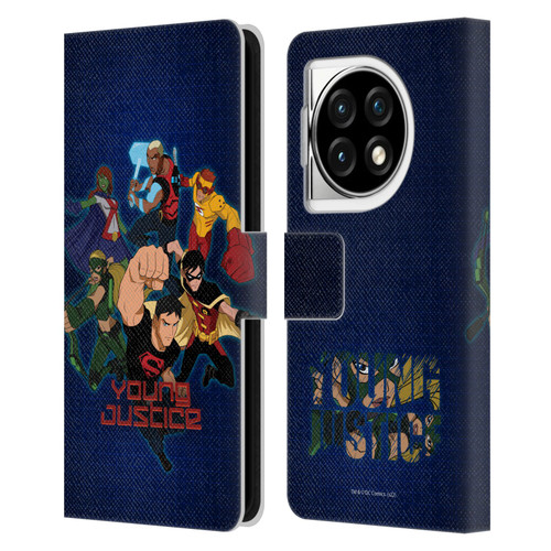 Young Justice Graphics Group Leather Book Wallet Case Cover For OPPO OnePlus Ace 3 5G