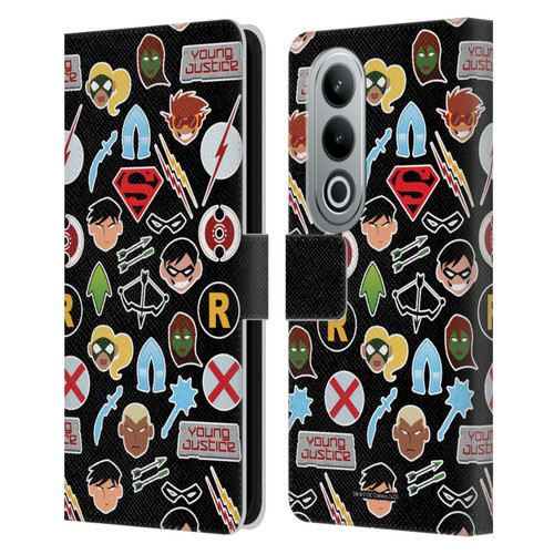 Young Justice Graphics Icons Leather Book Wallet Case Cover For OPPO OnePlus Ace 3V 5G
