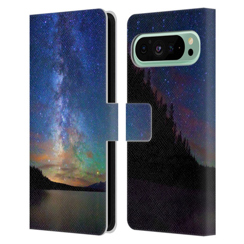 Royce Bair Nightscapes Jackson Lake Leather Book Wallet Case Cover For Google Pixel 9 Pro XL
