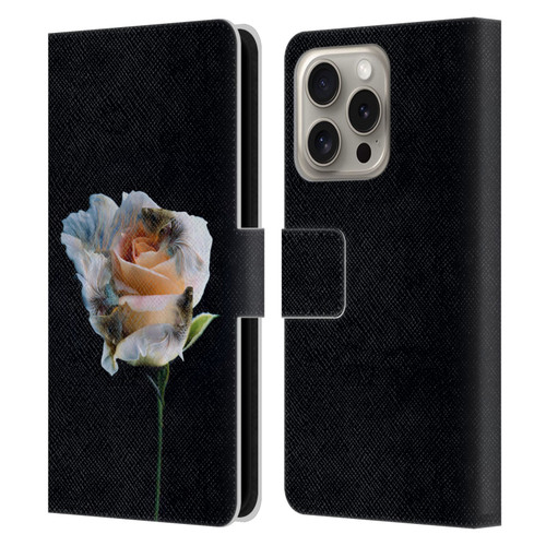 Pixelmated Animals Surreal Pets Betaflower Leather Book Wallet Case Cover For Apple iPhone 16 Pro