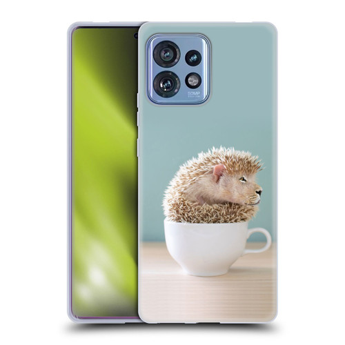 Pixelmated Animals Surreal Pets Lionhog Soft Gel Case for Motorola Moto Edge 40 Pro