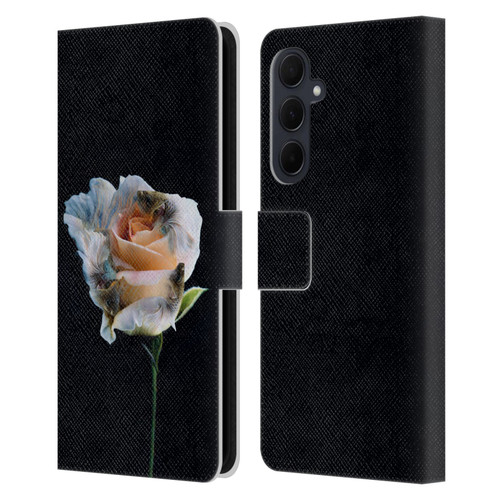 Pixelmated Animals Surreal Pets Betaflower Leather Book Wallet Case Cover For Samsung Galaxy A35 5G