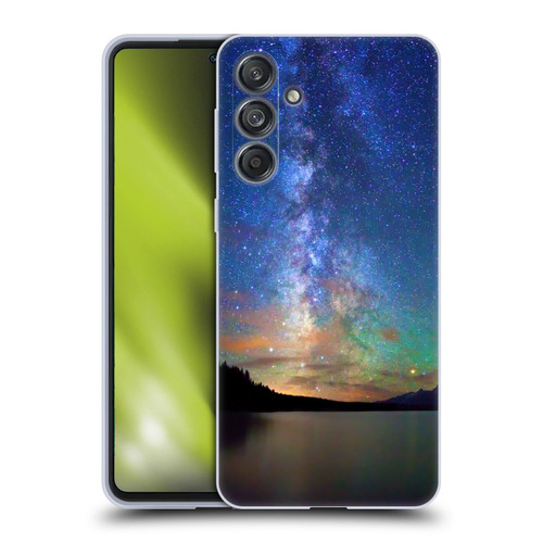 Royce Bair Nightscapes Jackson Lake Soft Gel Case for Samsung Galaxy M55 5G