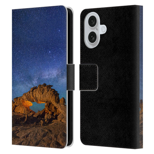 Royce Bair Photography Dragon Arch Leather Book Wallet Case Cover For Apple iPhone 16