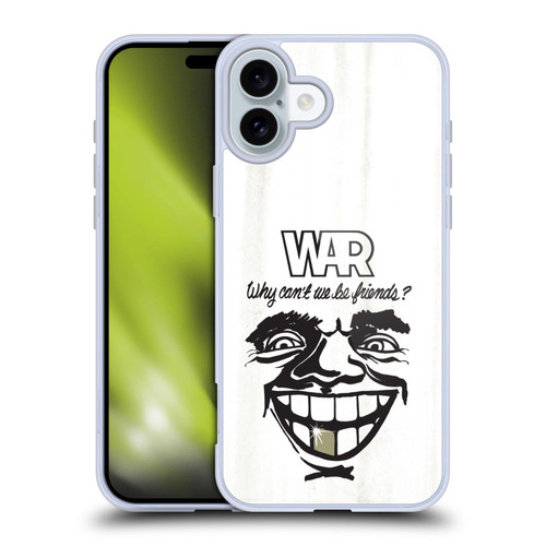 War Graphics Friends Art Soft Gel Case for Apple iPhone 16 Plus
