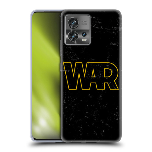 War Graphics Logo Soft Gel Case for Motorola Moto Edge 30 Fusion