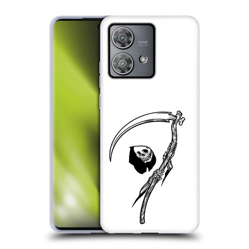 Matt Bailey Art Negative Reaper Soft Gel Case for Motorola Edge 40 Neo 5G