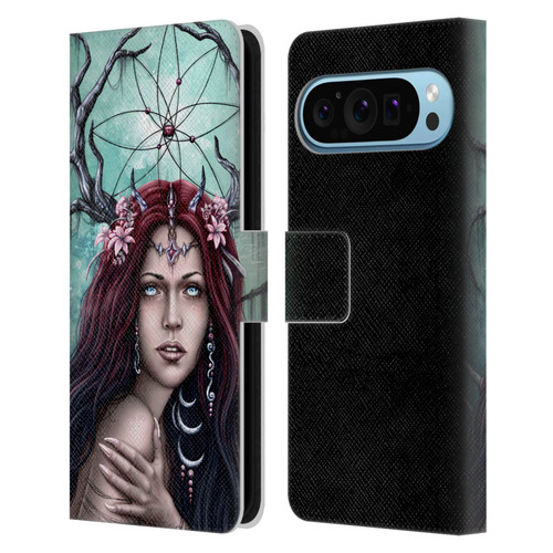 Sarah Richter Fantasy Fairy Girl Leather Book Wallet Case Cover For Google Pixel 9 / Pixel 9 Pro