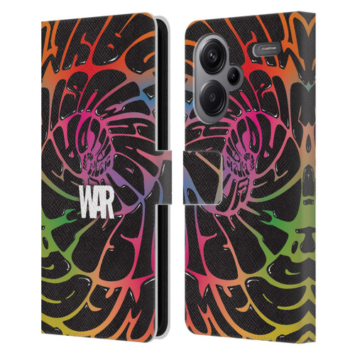 War Graphics All Day Colorful Leather Book Wallet Case Cover For Xiaomi Redmi Note 13 Pro Plus 5G