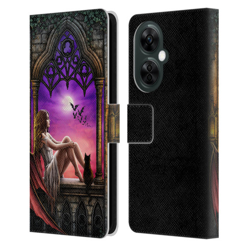 Sarah Richter Fantasy Demon Vampire Girl Leather Book Wallet Case Cover For OnePlus Nord CE 3 Lite 5G