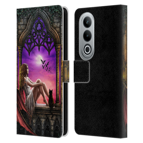 Sarah Richter Fantasy Demon Vampire Girl Leather Book Wallet Case Cover For OPPO OnePlus Ace 3V 5G