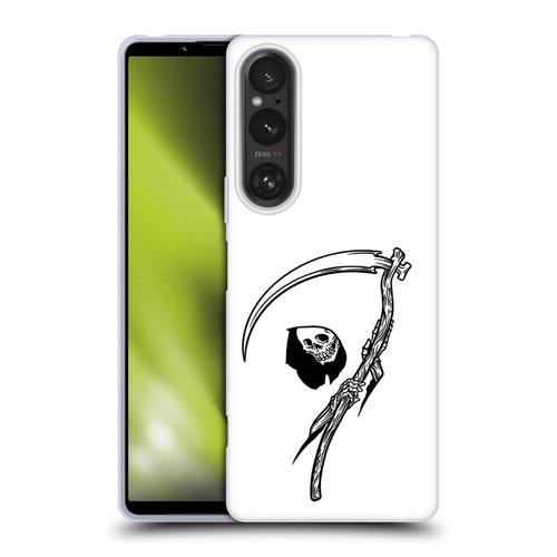 Matt Bailey Art Negative Reaper Soft Gel Case for Sony Xperia 1 V 5G