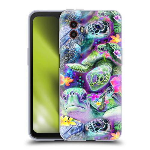 Sheena Pike Animals Daydream Sea Turtles & Flowers Soft Gel Case for Samsung Galaxy Xcover6 Pro/Pro2