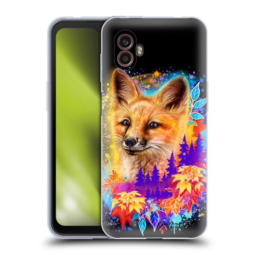Sheena Pike Animals Red Fox Spirit & Autumn Leaves Soft Gel Case for Samsung Galaxy Xcover6 Pro/Pro2
