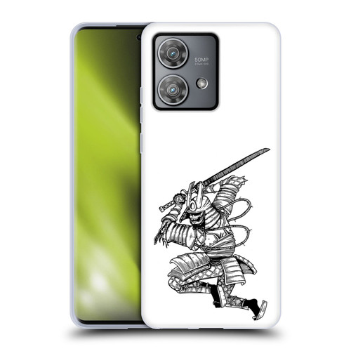 Matt Bailey Samurai Sword Stance Soft Gel Case for Motorola Edge 40 Neo 5G