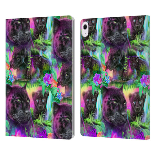 Sheena Pike Big Cats Daydream Panthers Leather Book Wallet Case Cover For Apple iPad Air 13 2024