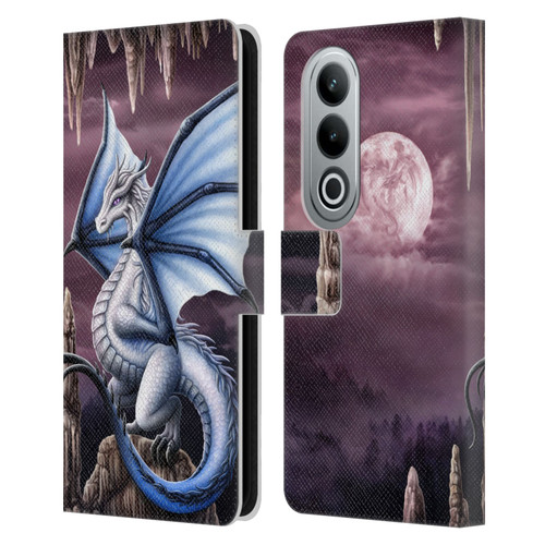 Sarah Richter Fantasy Creatures Blue Dragon Leather Book Wallet Case Cover For OPPO OnePlus Ace 3V 5G