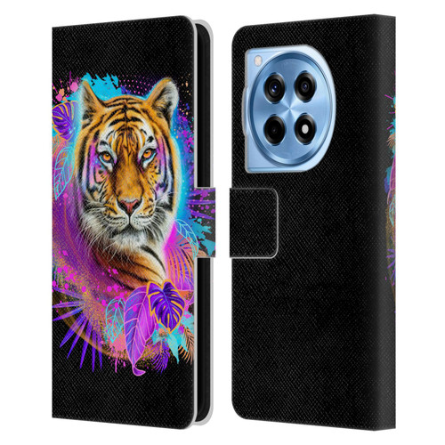 Sheena Pike Big Cats Tiger Spirit Leather Book Wallet Case Cover For OnePlus 12R