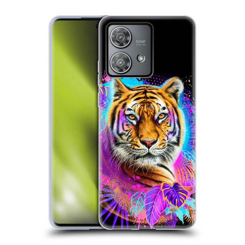 Sheena Pike Big Cats Tiger Spirit Soft Gel Case for Motorola Edge 40 Neo 5G