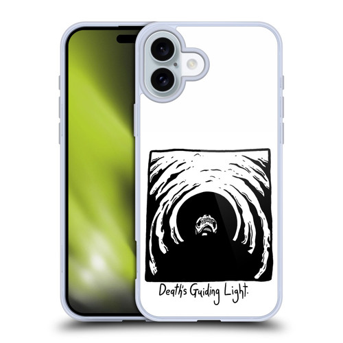 Matt Bailey Skull Deaths Guiding Light Soft Gel Case for Apple iPhone 16 Plus