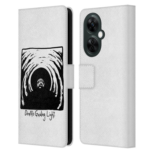 Matt Bailey Skull Deaths Guiding Light Leather Book Wallet Case Cover For OnePlus Nord CE 3 Lite 5G