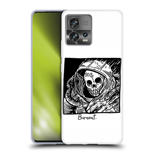 Matt Bailey Skull Burnout Soft Gel Case for Motorola Moto Edge 30 Fusion
