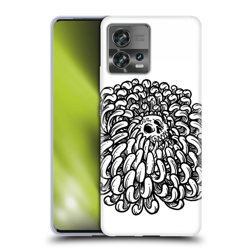 Matt Bailey Skull Flower Soft Gel Case for Motorola Moto Edge 30 Fusion