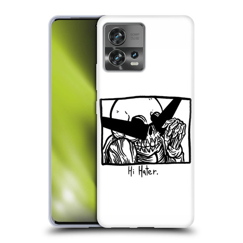 Matt Bailey Skull Hi Hater Soft Gel Case for Motorola Moto Edge 30 Fusion