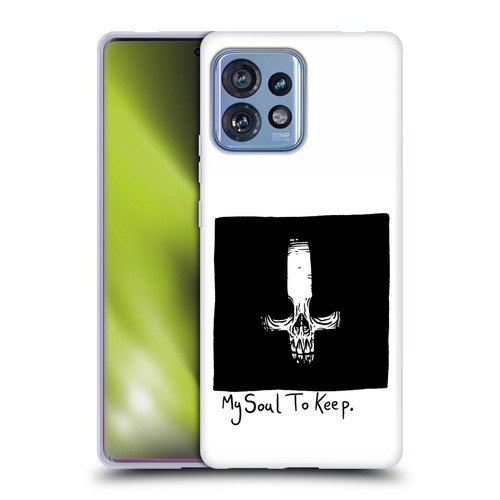 Matt Bailey Skull My Soul To Keep Soft Gel Case for Motorola Moto Edge 40 Pro