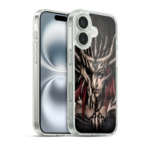 Sarah Richter Gothic Warrior Girl Soft Gel Case for Apple iPhone 16 & MagSafe