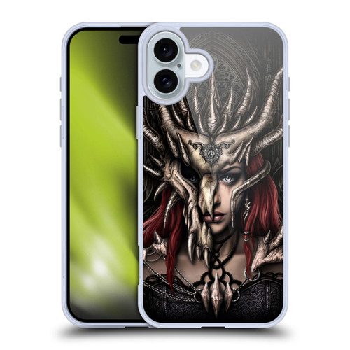 Sarah Richter Gothic Warrior Girl Soft Gel Case for Apple iPhone 16 Plus