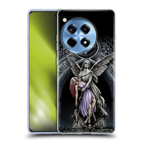 Sarah Richter Gothic Stone Angel With Skull Soft Gel Case for OPPO OnePlus Ace 3 5G