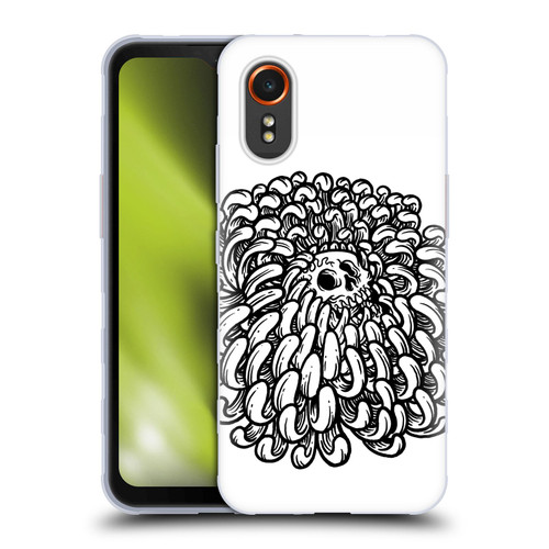 Matt Bailey Skull Flower Soft Gel Case for Samsung Galaxy Xcover7 5G