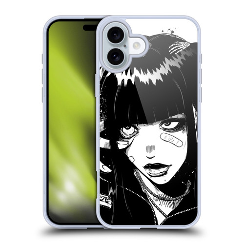 Zombie Makeout Club Art See Thru You Soft Gel Case for Apple iPhone 16 Plus