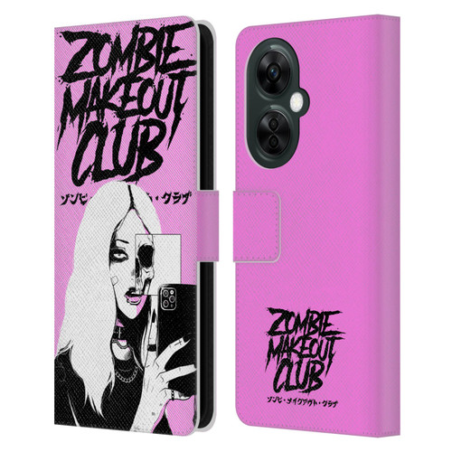 Zombie Makeout Club Art Selfie Skull Leather Book Wallet Case Cover For OnePlus Nord CE 3 Lite 5G