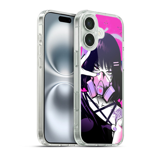 Zombie Makeout Club Graphics Facepiece Soft Gel Case for Apple iPhone 16 Plus & MagSafe