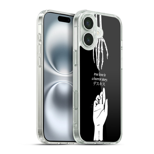 Zombie Makeout Club Graphics True Love Soft Gel Case for Apple iPhone 16 Plus & MagSafe
