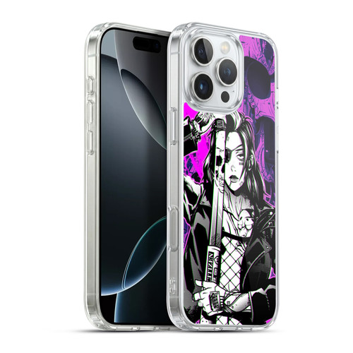 Zombie Makeout Club Graphics Death Cyber Soft Gel Case for Apple iPhone 16 Pro Max & MagSafe