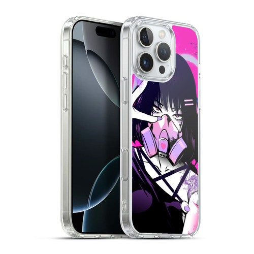 Zombie Makeout Club Graphics Facepiece Soft Gel Case for Apple iPhone 16 Pro Max & MagSafe