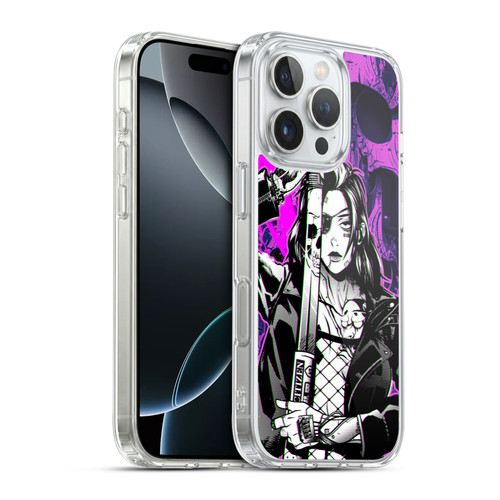 Zombie Makeout Club Graphics Death Cyber Soft Gel Case for Apple iPhone 16 Pro & MagSafe