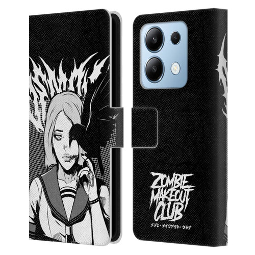 Zombie Makeout Club Art Crow Leather Book Wallet Case Cover For Xiaomi Redmi Note 13/13 Pro 5G