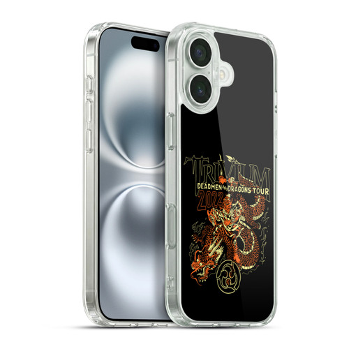 Trivium Graphics Deadmen And Dragons Soft Gel Case for Apple iPhone 16 Plus & MagSafe