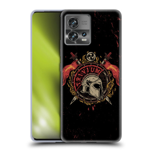 Trivium Graphics Knight Helmet Soft Gel Case for Motorola Moto Edge 30 Fusion