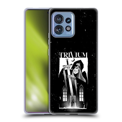 Trivium Graphics Skeleton Sword Soft Gel Case for Motorola Moto Edge 40 Pro