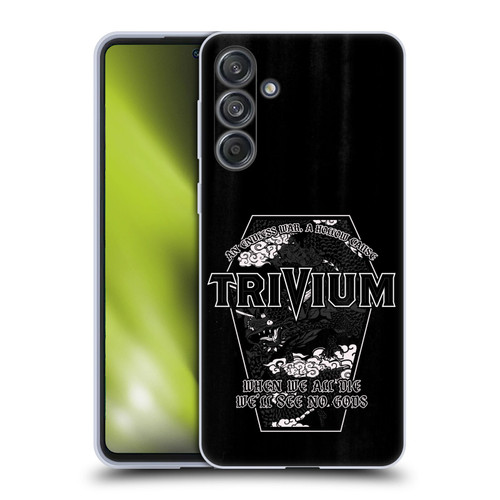 Trivium Graphics No Gods Soft Gel Case for Samsung Galaxy M55 5G