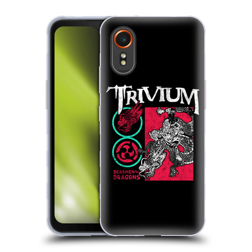 Trivium Graphics Deadmen And Dragons Date Soft Gel Case for Samsung Galaxy Xcover7 5G