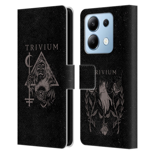 Trivium Graphics Reaper Triangle Leather Book Wallet Case Cover For Xiaomi Redmi Note 13/13 Pro 5G